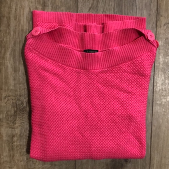 TALBOTS Petite Boat Neck Textured Tunic Sweater - Picture 6 of 9